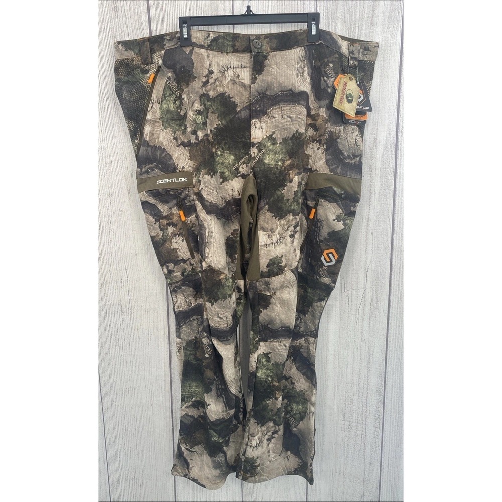 ScentLok Pants Mens 3XL Camo Savanna Aero Crosshair Hunting Outdoor Lightweight